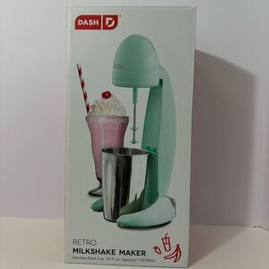 Dash Retro Milkshake Maker Stainless Steel 20 fl. Oz cup